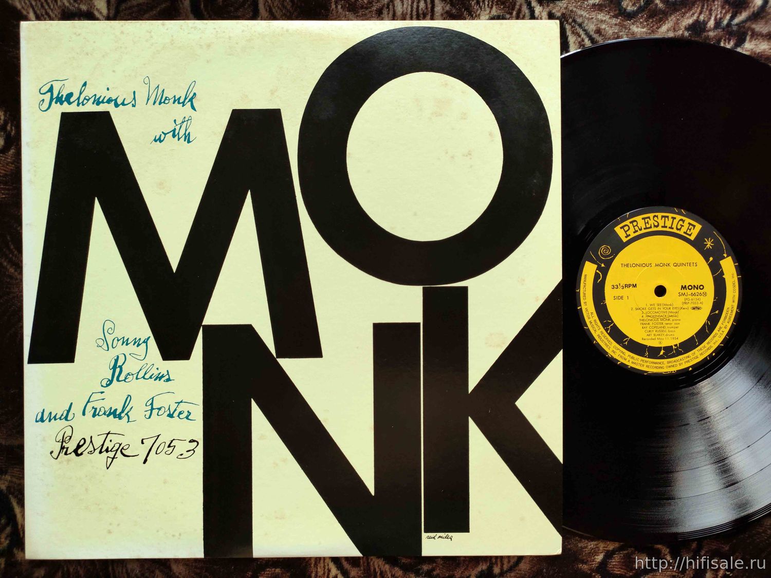 ВИНИЛОВЫЕ ПЛАСТИНКИ ДЖАЗ HI FI И HI END АППАРАТУРА Thelonious Monk